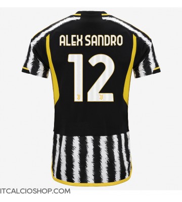Juventus Alex Sandro #12 Prima Maglia 2023-24 Manica Corta